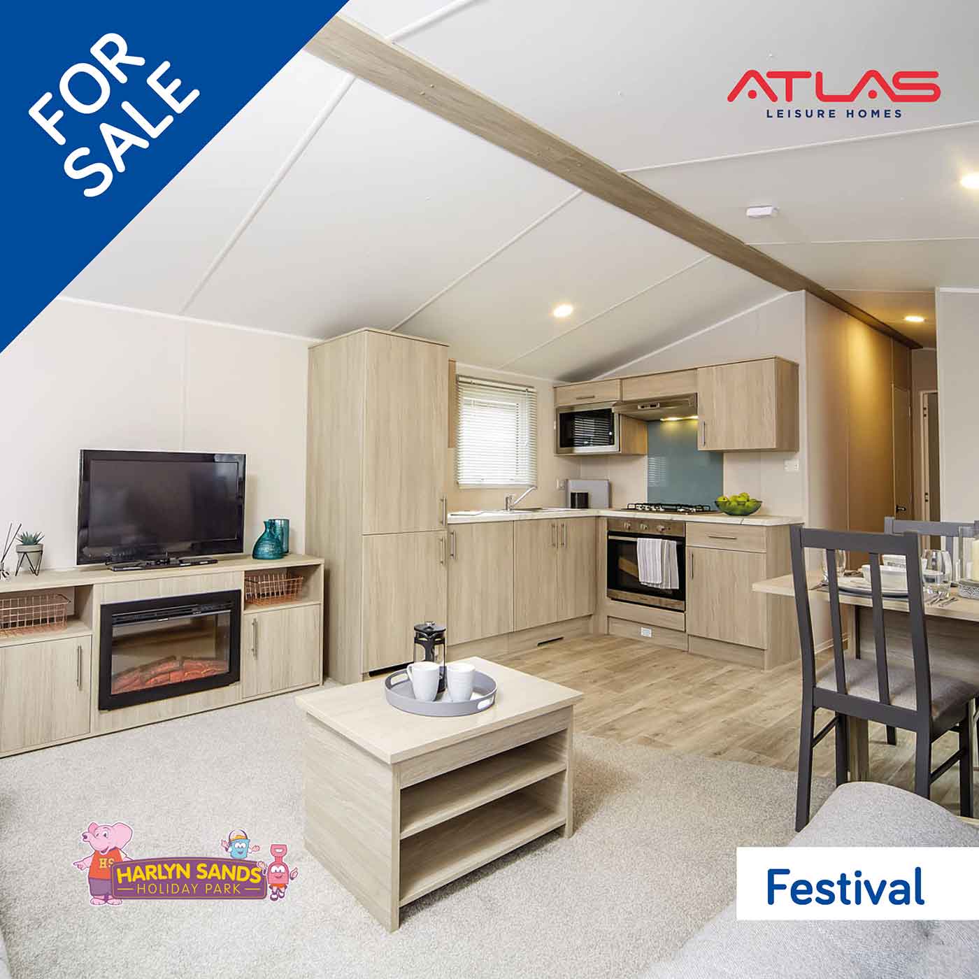 Static Caravans for Sale at Harlyn Sands on Trevose Head, Cornwall